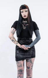 Daiyu Mini Skirt-Punk Rave-Tragic Beautiful