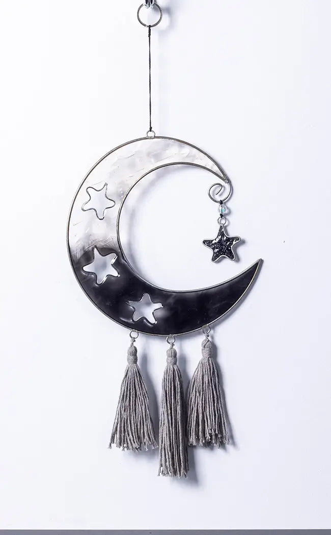 Dark Moon Suncatcher-Gothic Gifts-Tragic Beautiful