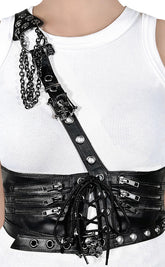 Demonia Crossroads Waist Harness-Demonia-Tragic Beautiful