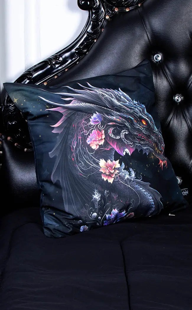 Dragon Cushion Cover | Balthazar-Burn Book Inc-Tragic Beautiful