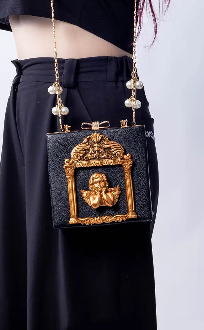 Earth Angel Cherub Handbag Shop Gothic Bags Wallets Purses