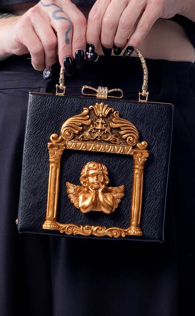 Earth Angel Cherub Handbag Shop Gothic Bags Wallets Purses