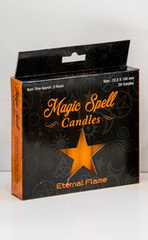 Eternal Flame Spell Candles | Orange-Candles-Tragic Beautiful