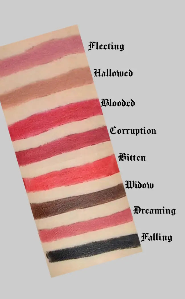 Falling Cosmetics Black Eyeliner & Lip Liner Pencil | Falling | Shop Gothic Vegan Makeup
