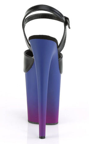 FLAMINGO-809BP Blue-Purple Ombre Heels-Pleaser-Tragic Beautiful