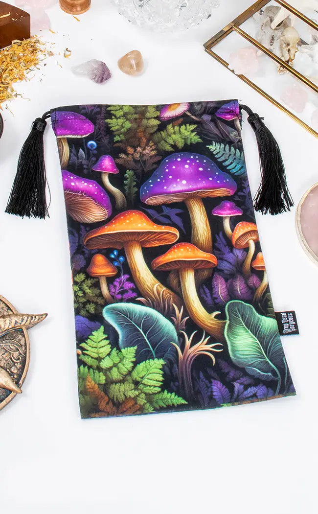 Fairy Forest Velvet Tarot Bag