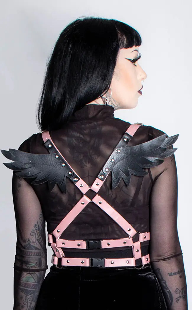 Harness clearance dress goth