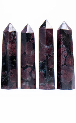 Garnet Astrophyllite Crystal Towers-Crystals-Tragic Beautiful