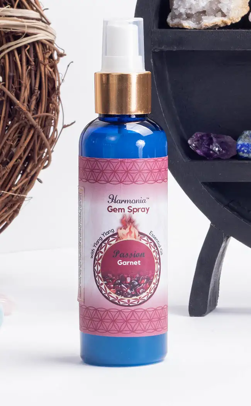 Gem Sprays | Passion | Garnet-Witchcraft Supplies-Tragic Beautiful