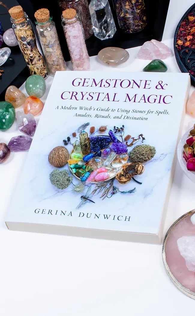Gemstone and Crystal Magic-Occult Books-Tragic Beautiful