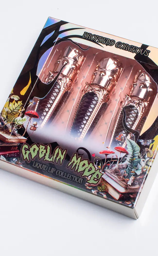 Goblin Mode Lipstick Trio-Drop Dead Gorgeous-Tragic Beautiful