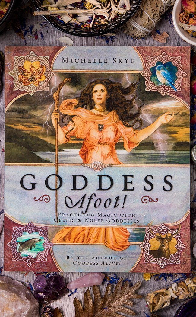 Goddess Afoot! : Practicing Magic with Celtic and Norse Goddesses-Occult Books-Tragic Beautiful
