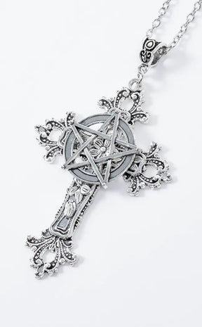 Hellfire Reign Necklace | Silver