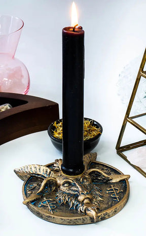 Hell's Reign Taper Candle & Incense Holder-Incense-Tragic Beautiful
