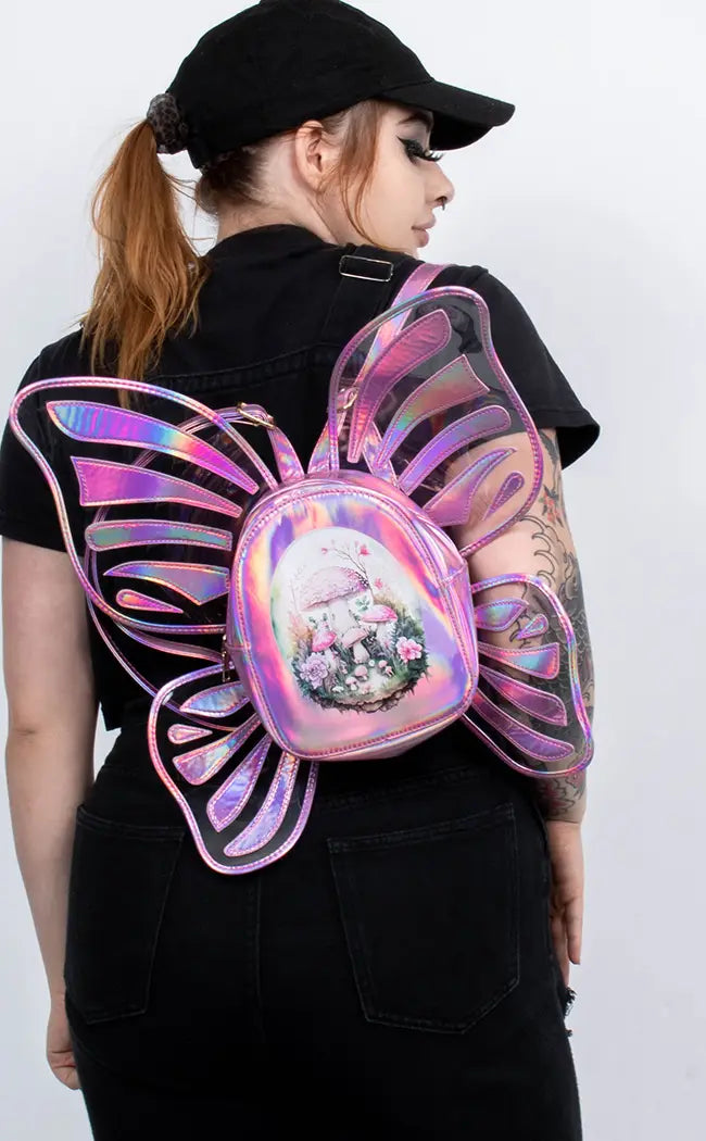 Holo Butterfly Mini Backpack | Fairy Glades