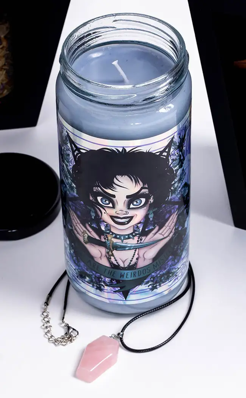 I Bind You Nancy Coffin Candle with Pendant-Drop Dead Gorgeous-Tragic Beautiful