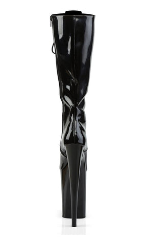 INFINITY-2020 Black Knee High Boots-Pleaser-Tragic Beautiful