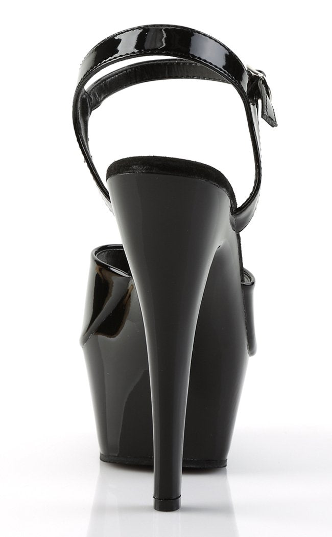 KISS-209 Black Patent Heels-Pleaser-Tragic Beautiful