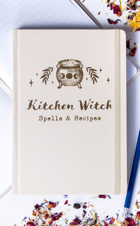 Kitchen Witch A5 Notebook-Gothic Gifts-Tragic Beautiful