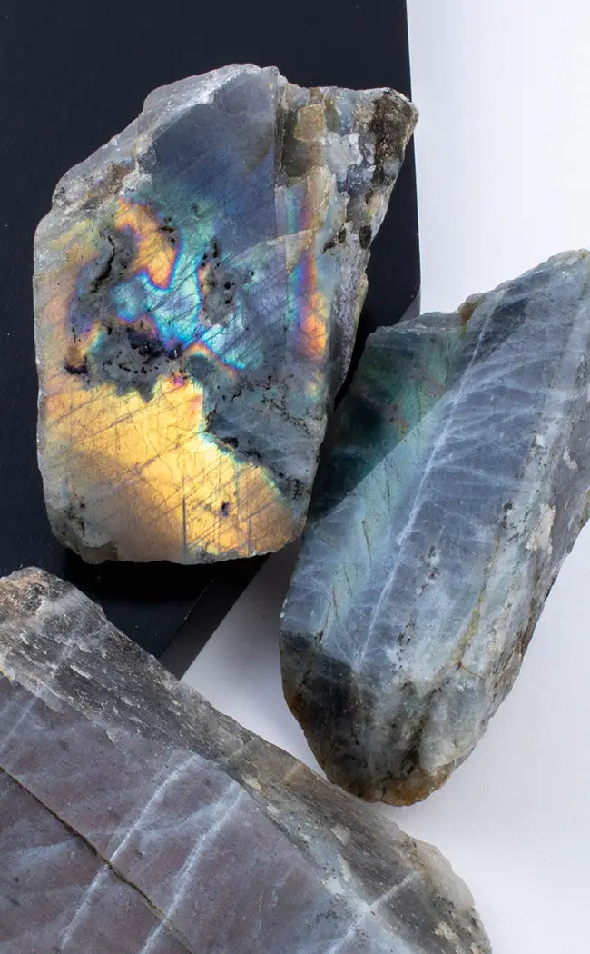 Labradorite Slabs-Crystals-Tragic Beautiful