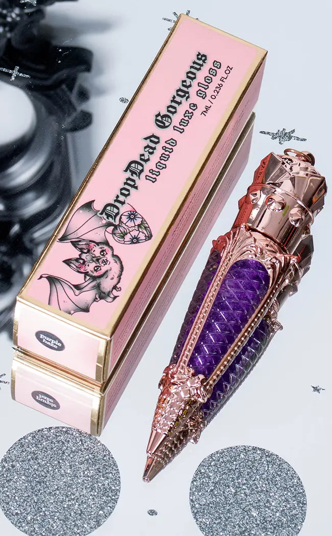 Liquid Luxe Velvet Lipstick | Purple Haze-Drop Dead Gorgeous-Tragic Beautiful