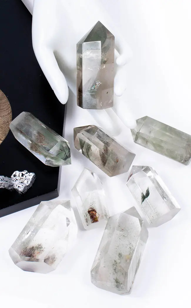 Lodolite Garden Quartz Crystal Towers-Crystals-Tragic Beautiful