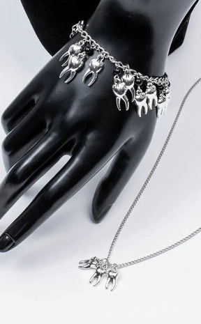 Love Bites Necklace-Gothic Jewellery-Tragic Beautiful