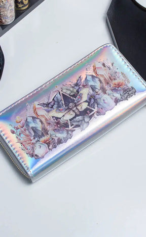 Luscious Lunar Silver Holo Wallet-Burn Book Inc-Tragic Beautiful