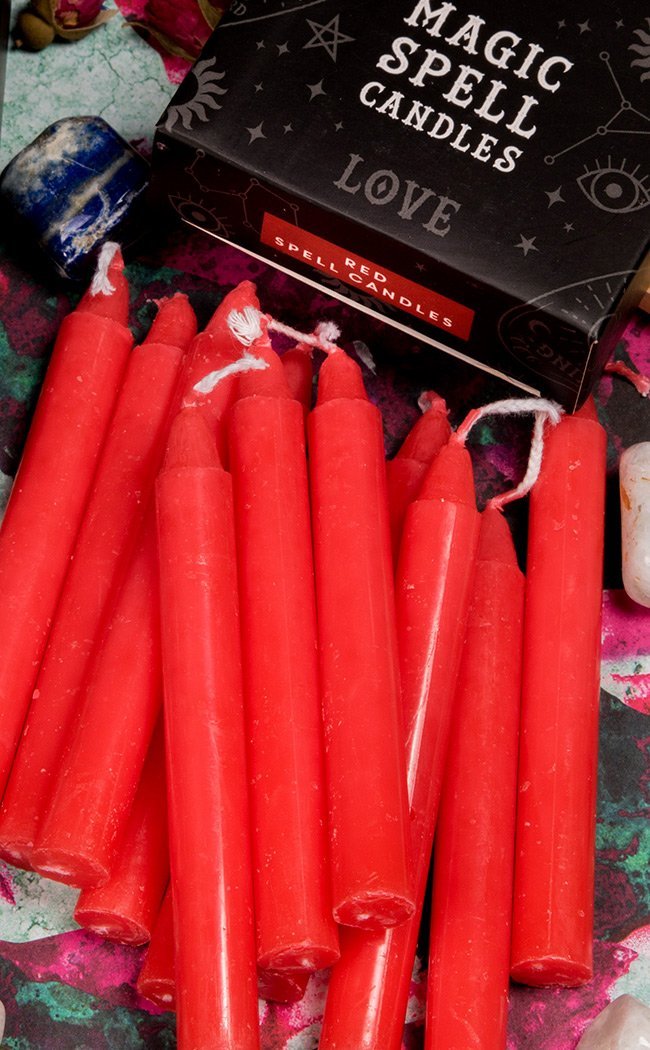 Red Love Spell Candles-Candles-Tragic Beautiful