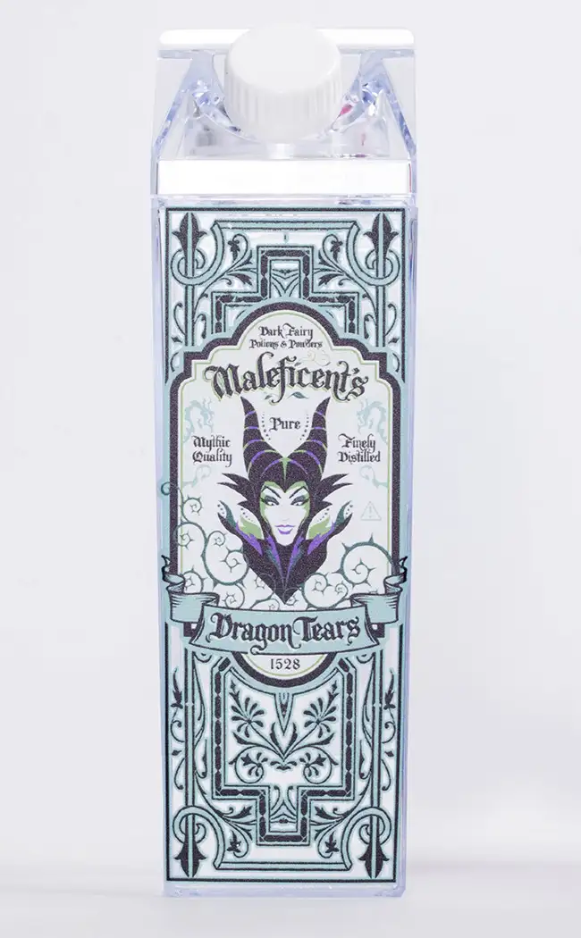 Maleficent Tears Milk Carton Drink Bottle-Drop Dead Gorgeous-Tragic Beautiful
