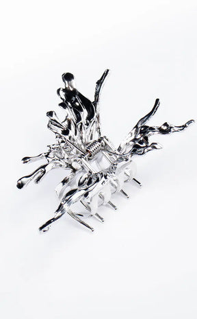 Mini Twisted Fae Hair Claw Clip-Gothic Jewellery-Tragic Beautiful