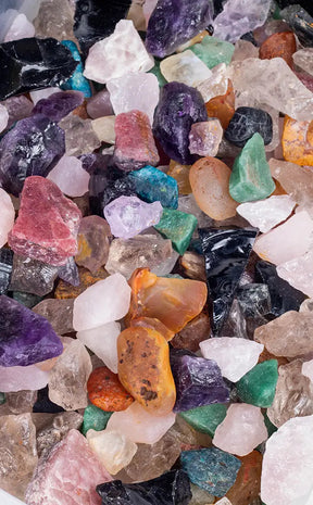 Mixed Rough Crystals-Crystals-Tragic Beautiful