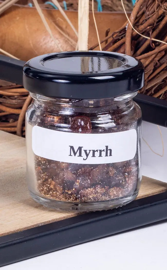 Myrrh Resin Incense-Witch Herbs-Tragic Beautiful