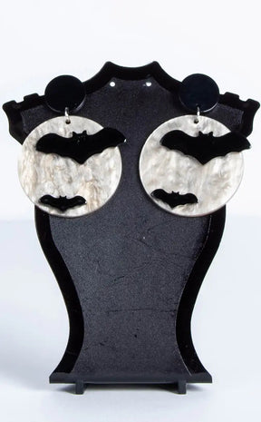 Night Flyer Bat Earrings-Burn Book Inc-Tragic Beautiful