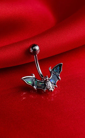 Noctis Bat Belly Ring-Impaler-Tragic Beautiful