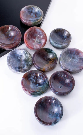 Ocean Jasper Crystal Bowl-Crystals-Tragic Beautiful