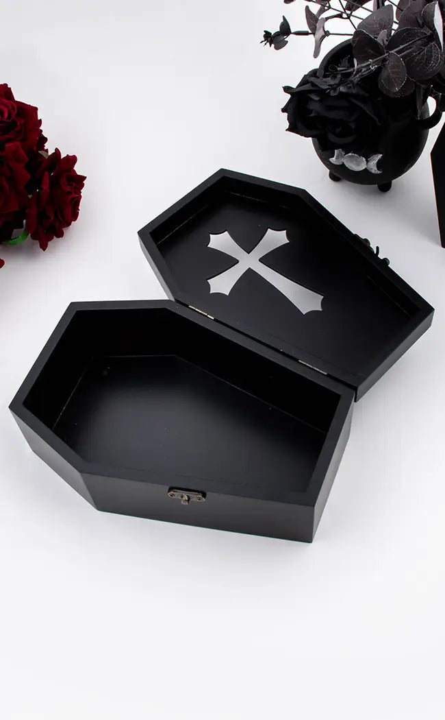 Pandora Coffin Tissue Box-The Haunted Mansion-Tragic Beautiful