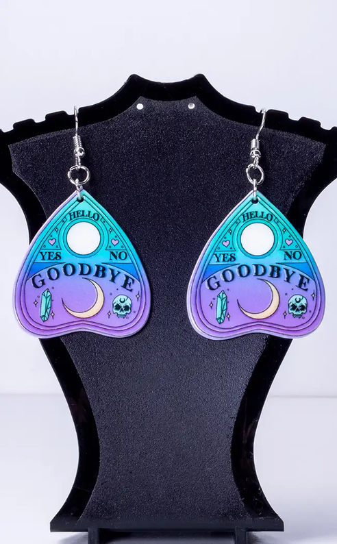 Pastel Goodbye Earrings-Gothic Jewellery-Tragic Beautiful