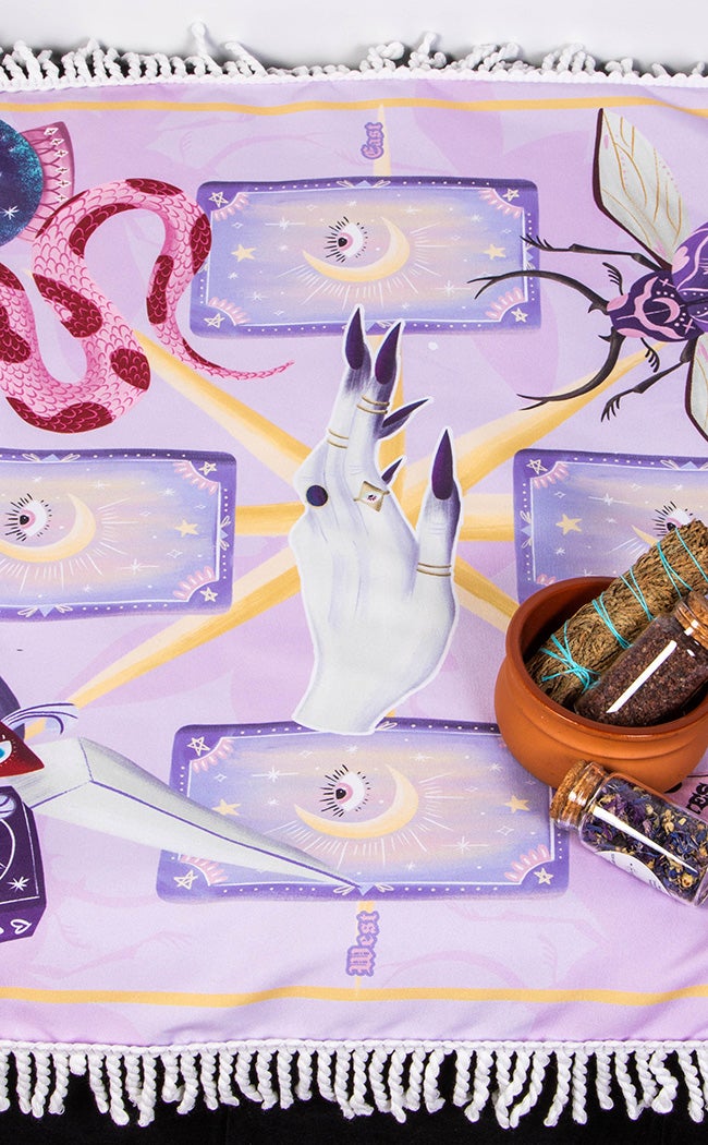 Pastel Witch Tarot Altar Cloth-Tragic Beautiful-Tragic Beautiful