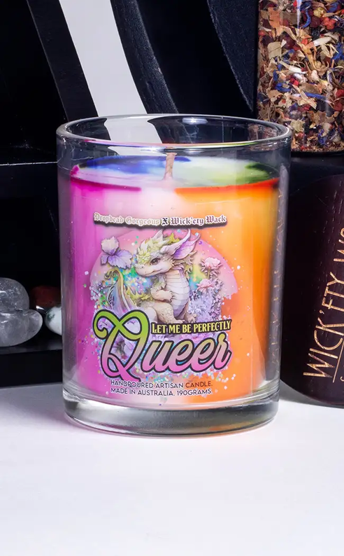 Perfectly Queer Candle-Wick'ety Wack-Tragic Beautiful