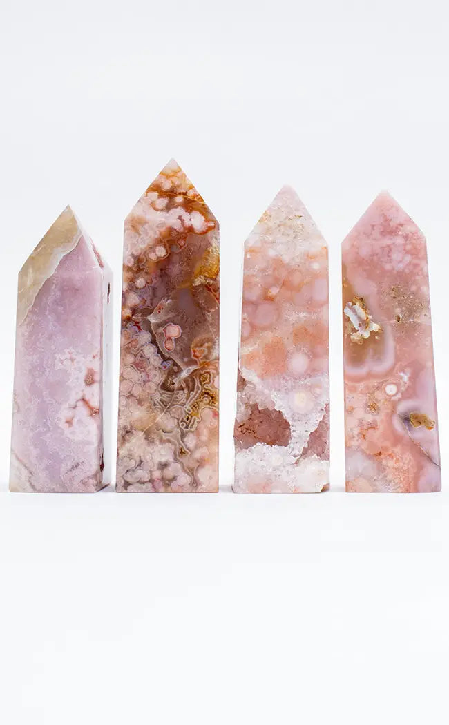 Pink Amethyst Druzy Towers | Large-Crystals-Tragic Beautiful