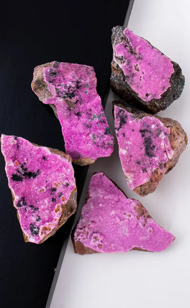 Pink Druzy Salrose Specimens-Crystals-Tragic Beautiful