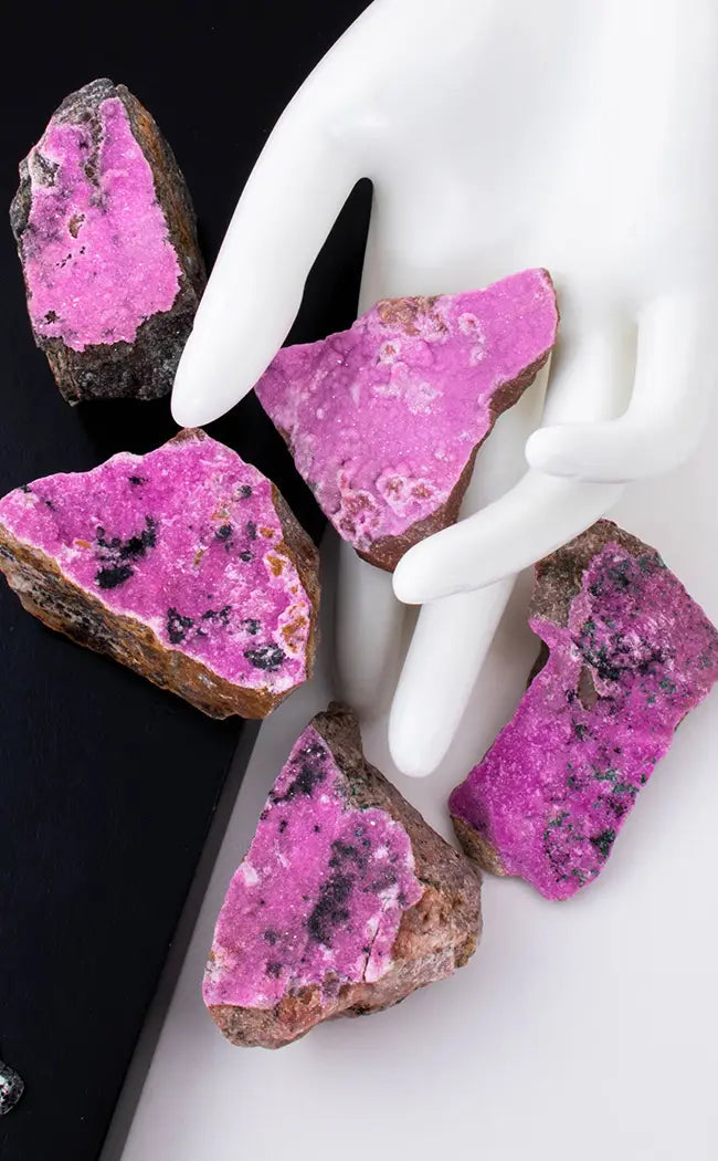 Pink Druzy Salrose Specimens-Crystals-Tragic Beautiful
