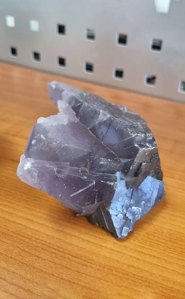 Rare Blue Natural Cubed Fluorite | #2 | 394gm-Crystals-Tragic Beautiful