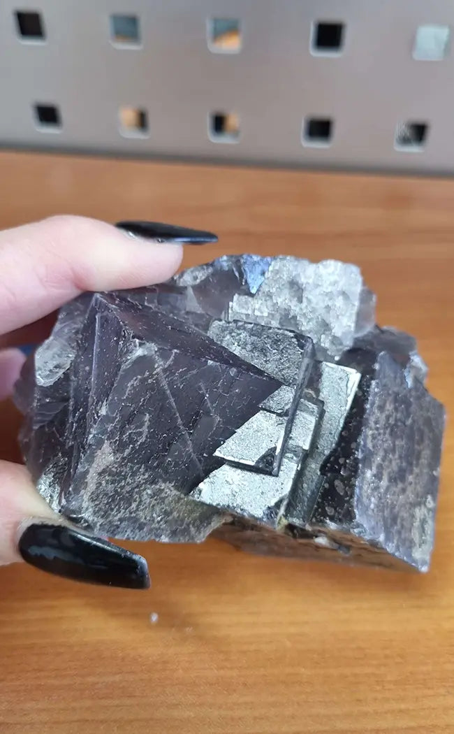 Rare Blue Natural Cubed Fluorite | #3 | 410gm
