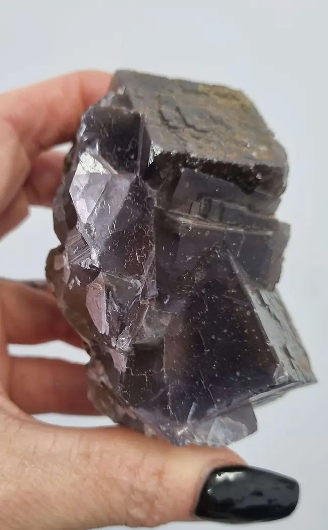 Rare Blue Natural Cubed Fluorite | #3 | 410gm-Crystals-Tragic Beautiful