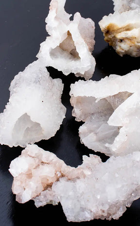 Rare Hollow Finger Spirit Quartz Fairy Quartz Clusters-Crystals-Tragic Beautiful