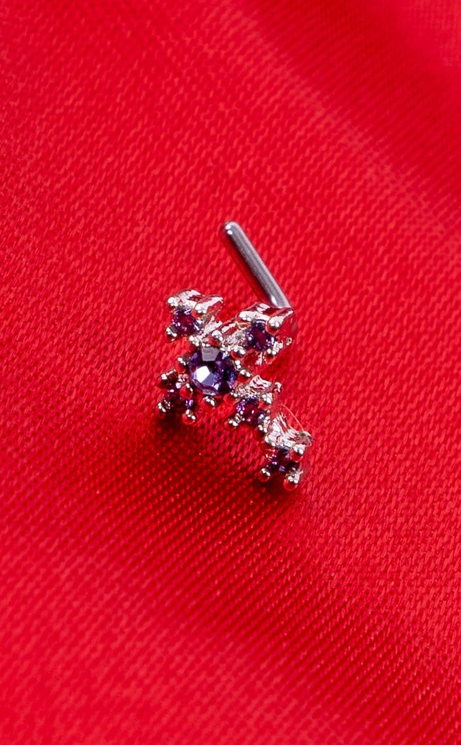 Requilary Nose Stud [Purple]