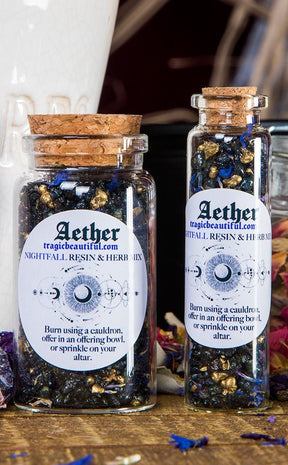 Resin Incense Blend | Darkness | Small-Aether-Tragic Beautiful
