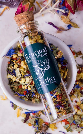 Resin Incense Blend - Renewal | Small-Aether-Tragic Beautiful